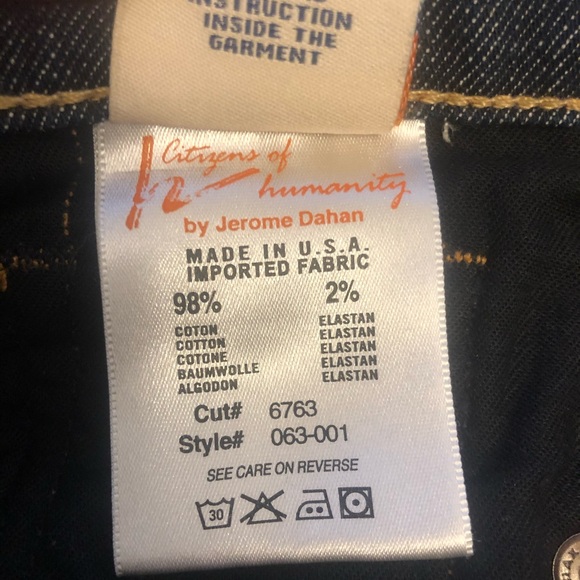 💙Citizens of Humanity Kelly Low Waist Cropped Jeans - Picture 9 of 10